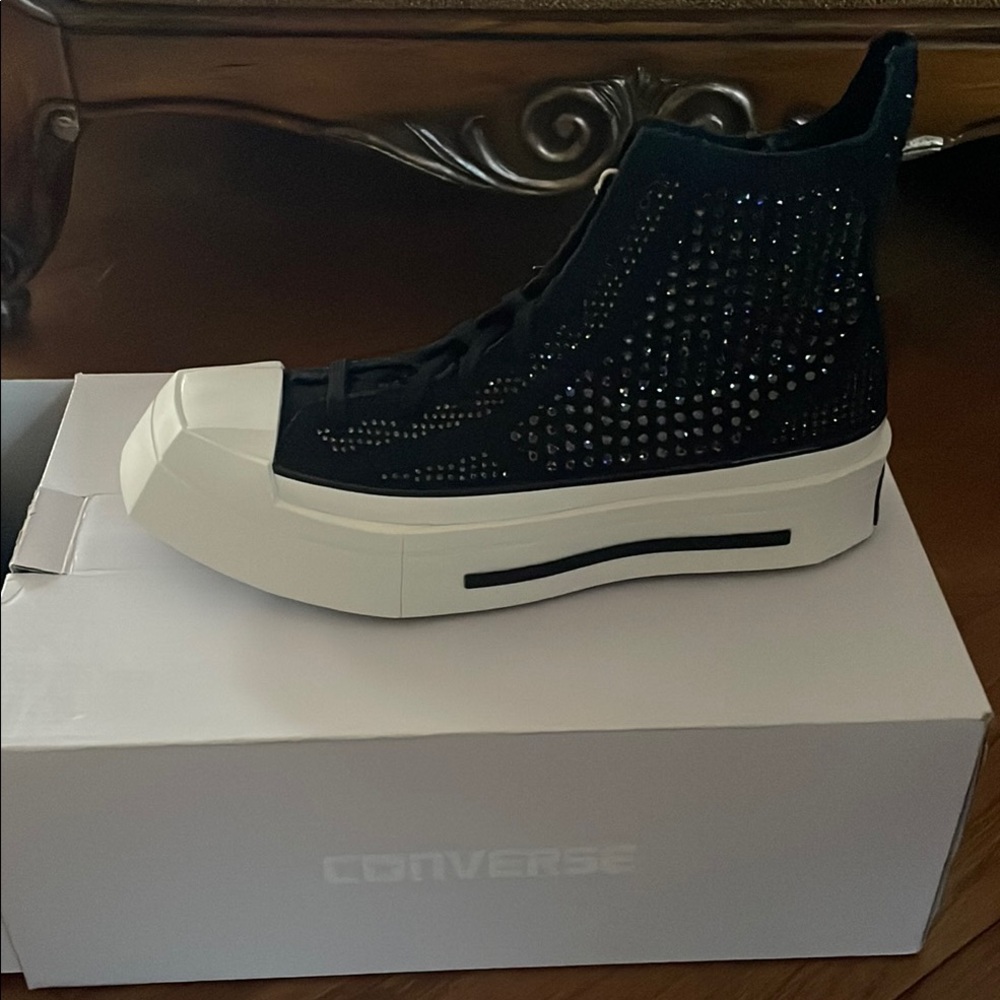 Converse Black and White Shoes